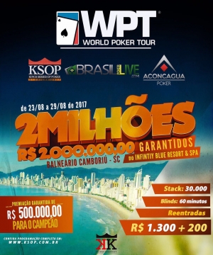 WPT BRASIL & KSOP / EVENTO #1 ME