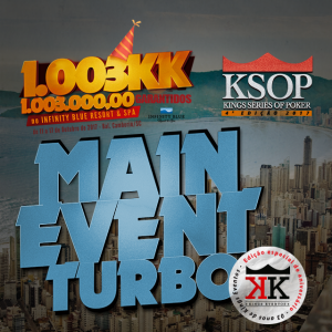 KSOP 4ª Edição 1.003KK GTD / Evento #17 Main Event Turbo