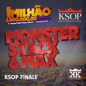 KSOP FINALE - Evento #18 Monster Stack KO 6max